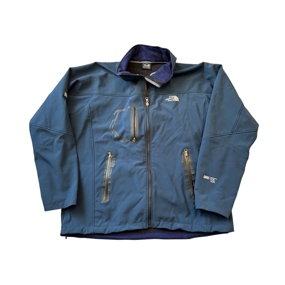 The North Face Gore-Tex XCR Summit Series soft shell jacket, Men's XL, NAVY BLUE
